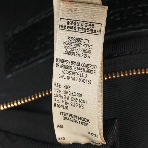 Burberry Prorsum Orchard Black Currant and Plum Suede Stripes Bag - Picture 16 of 16